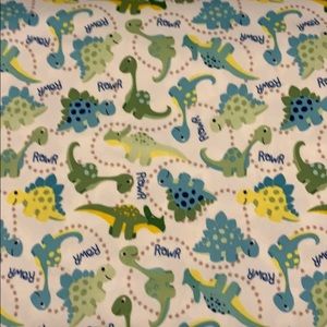 Babyville Dinos Pul Fabric 1/2 yard